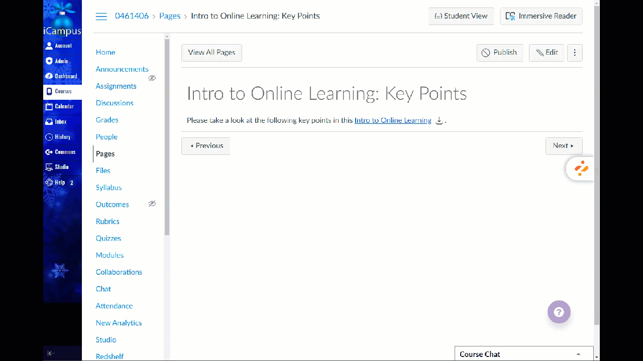 an animation showing a document preview dropdown for the preview inline display option