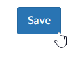 Cursor hovers over the save button.