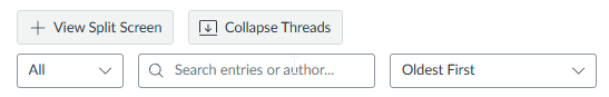 View Split Screen Collapse Threads All Search entries or author Oldest First