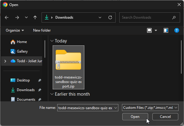 cursor hovers over an Open button to select a file within a file picker dialog box.png